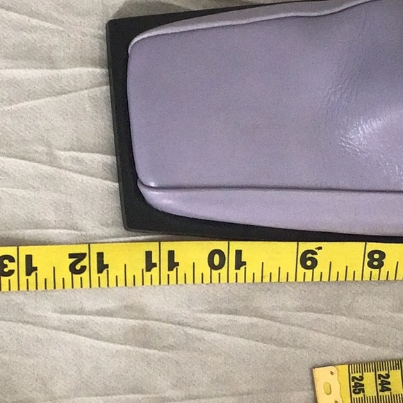 Topshop Square Toe High Ankle Boots Pale Purple sz 40 - Picture 15 of 15